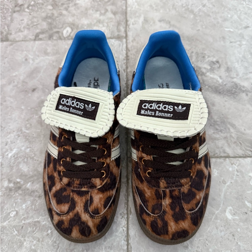 Adidas Wales Bonner Leopard Print Shoes